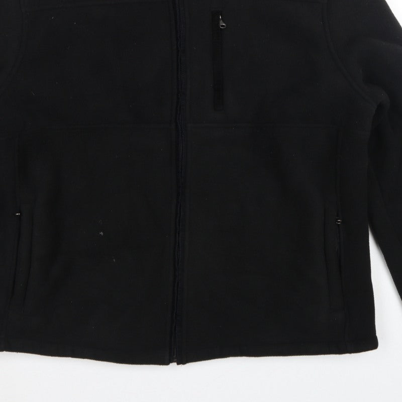 Maine New England Men's Black XL Fleece Full Zip Basic Jacket