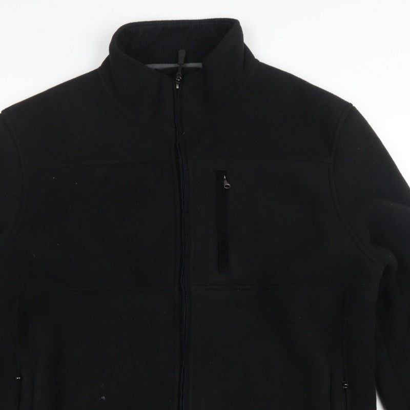 Maine New England Men's Black XL Fleece Full Zip Basic Jacket