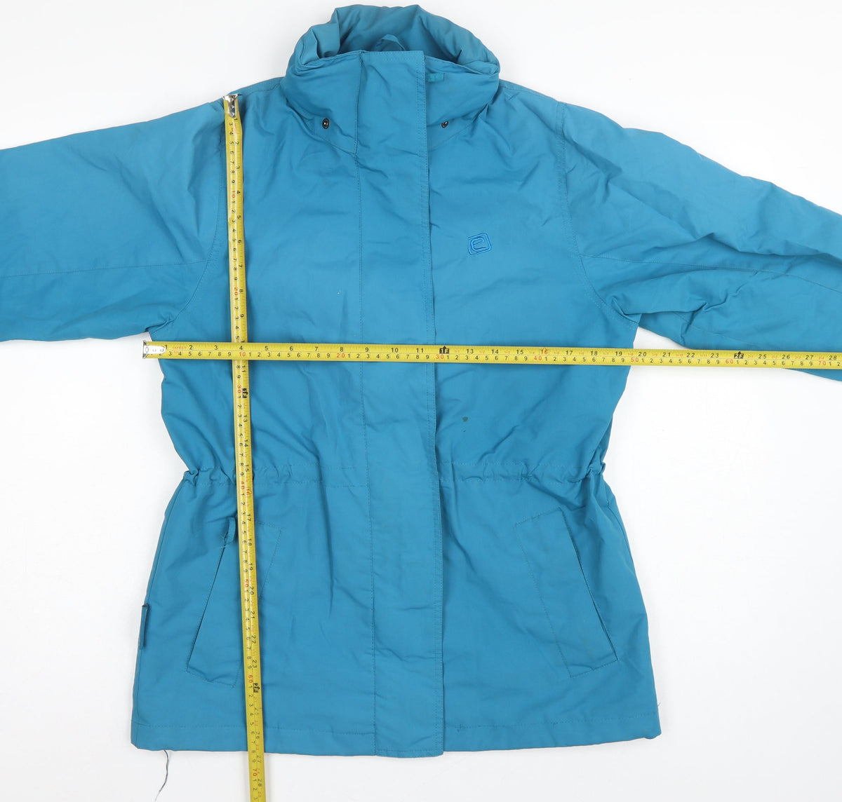 Mountain Essentials Women Blue UK 10 3-in-1 Hooded Waterproof Jacket
