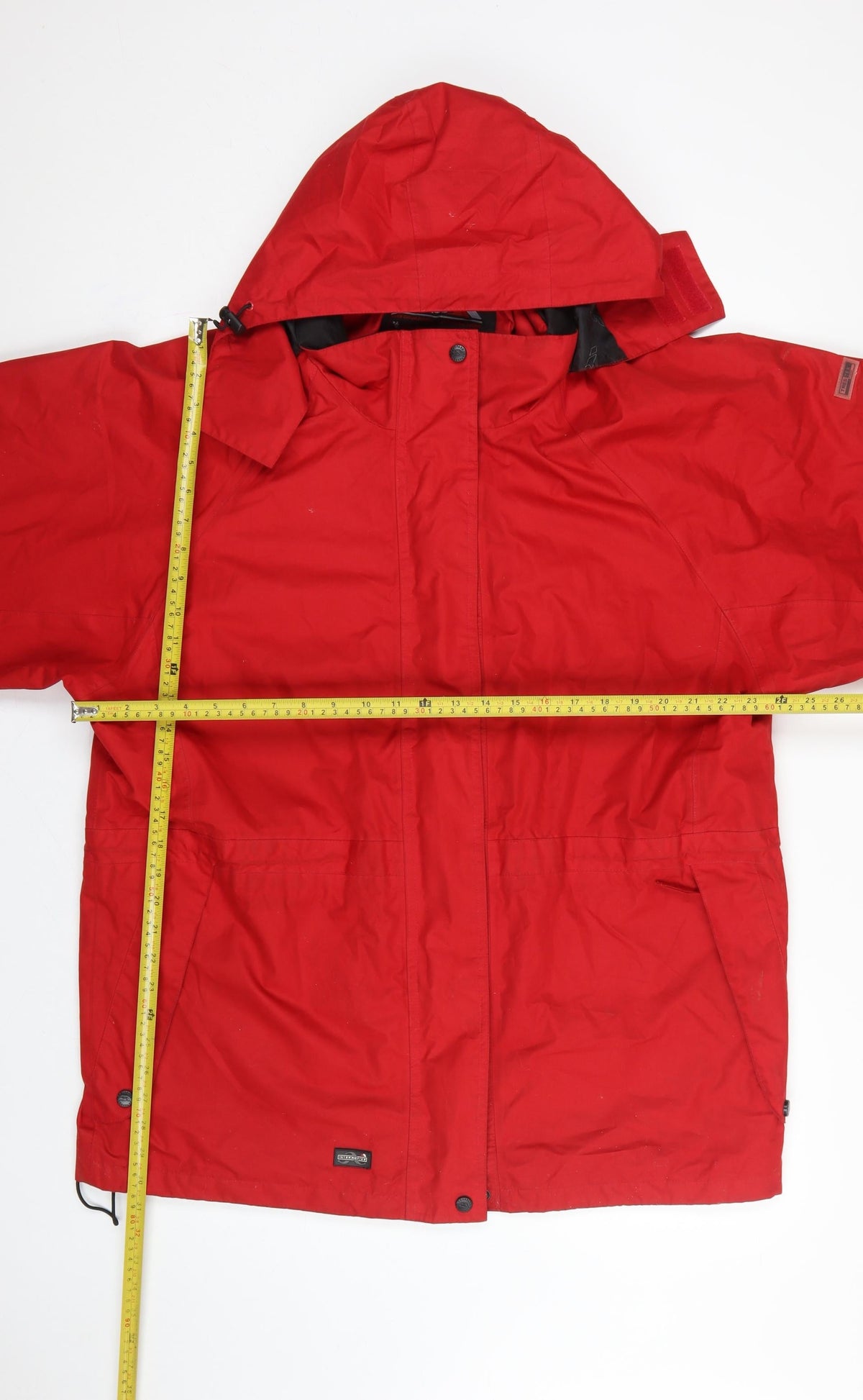 Trespass Women’s Red XL Waterproof Hooded Parka Jacket Windproof