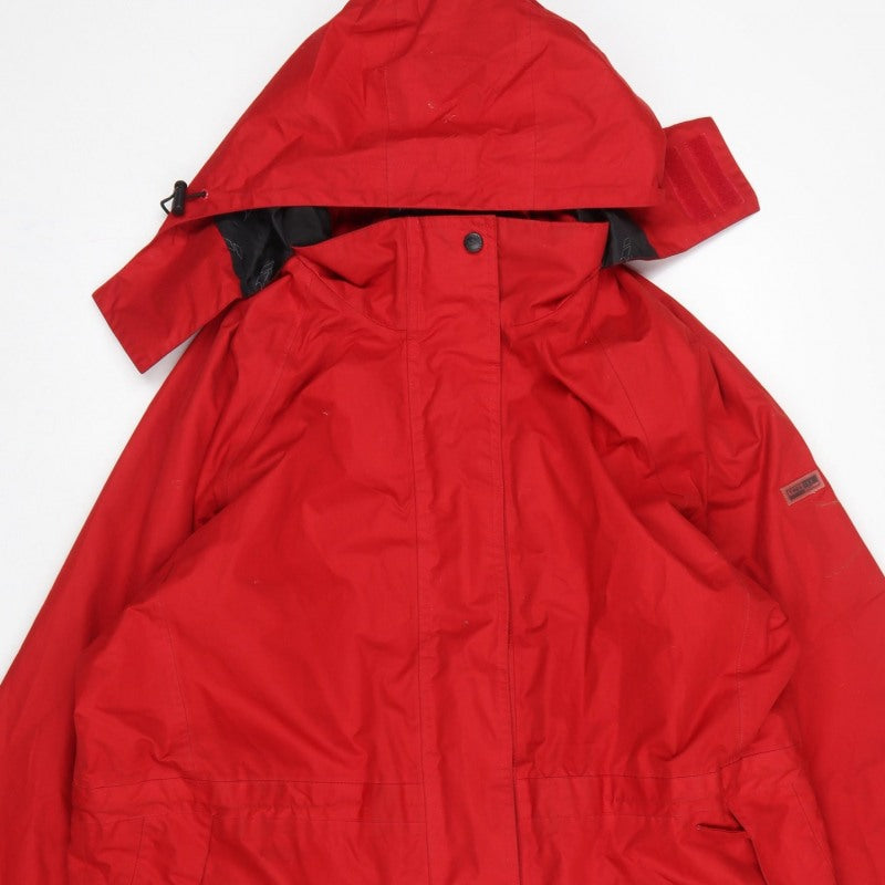 Trespass Women’s Red XL Waterproof Hooded Parka Jacket Windproof