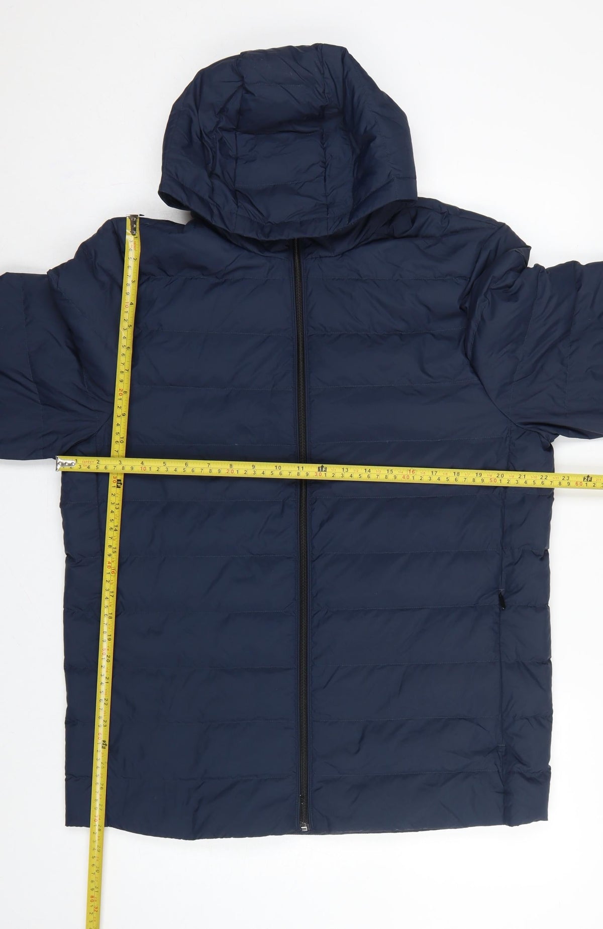 Marks & Spencer Men Navy L Stormwear Down Hooded Puffer Jacket