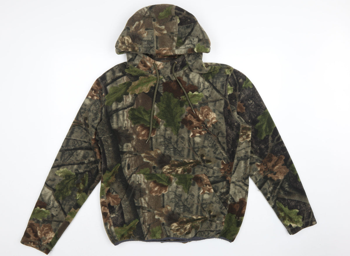 Jack Pyke of England Men’s XL Camo Fleece Pullover Hoodie Hunting
