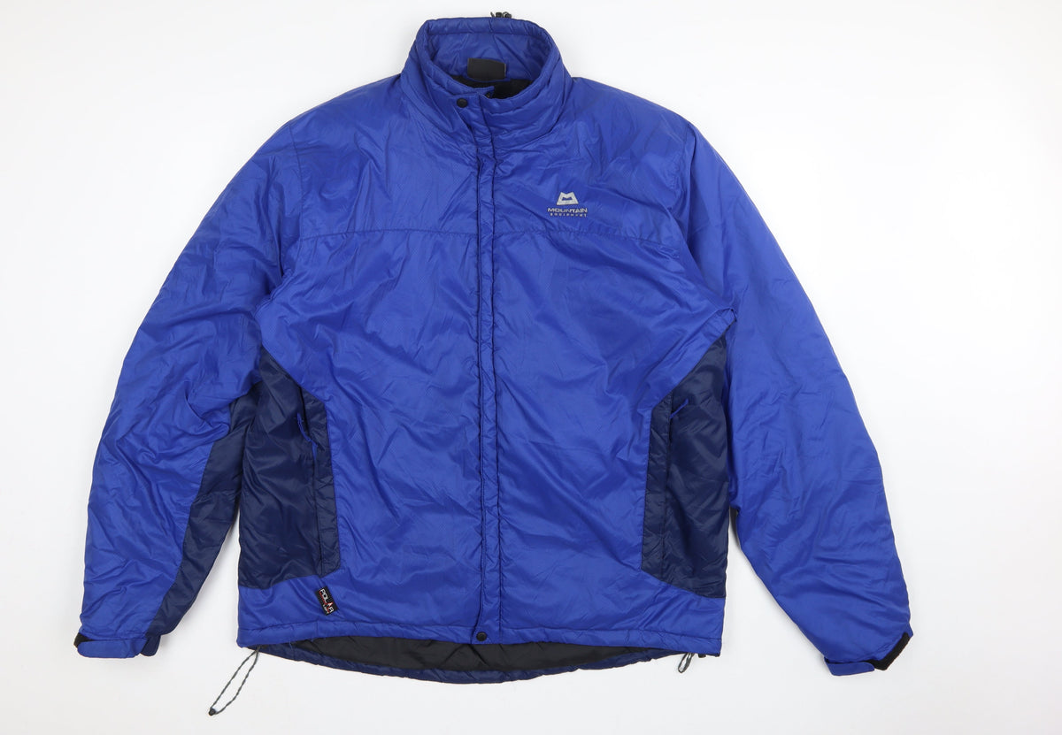 Mountain Equipment Men’s Blue XL Insulated Puffer Jacket Outdoor