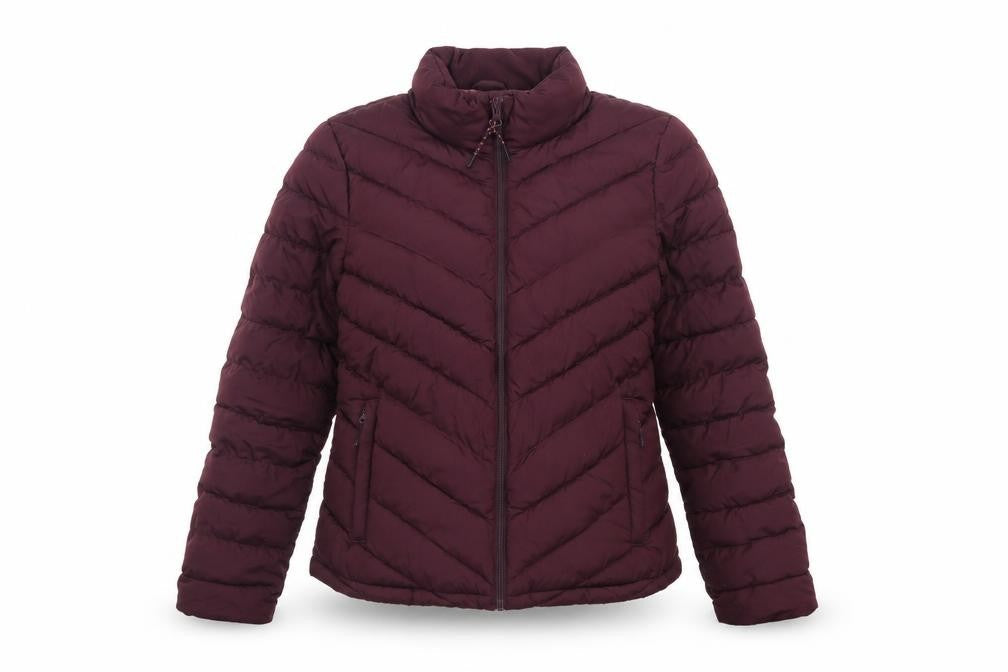GAP Women’s Red Size 10 Quilted Puffer Jacket Full Zip