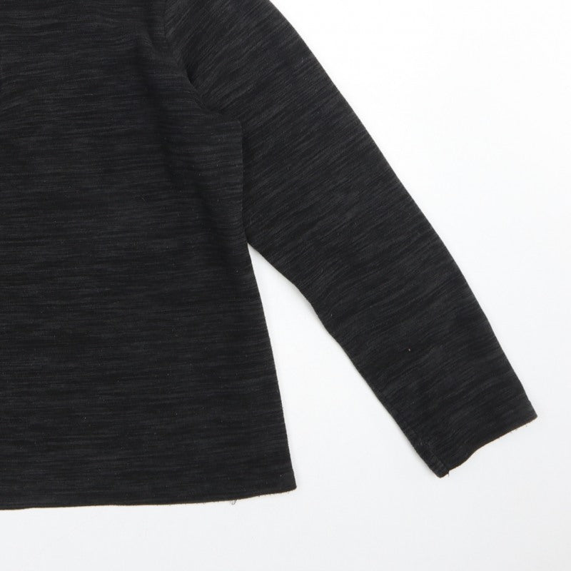 Mountain Warehouse Women’s Black UK 16 1/4 Zip Fleece Sweatshirt
