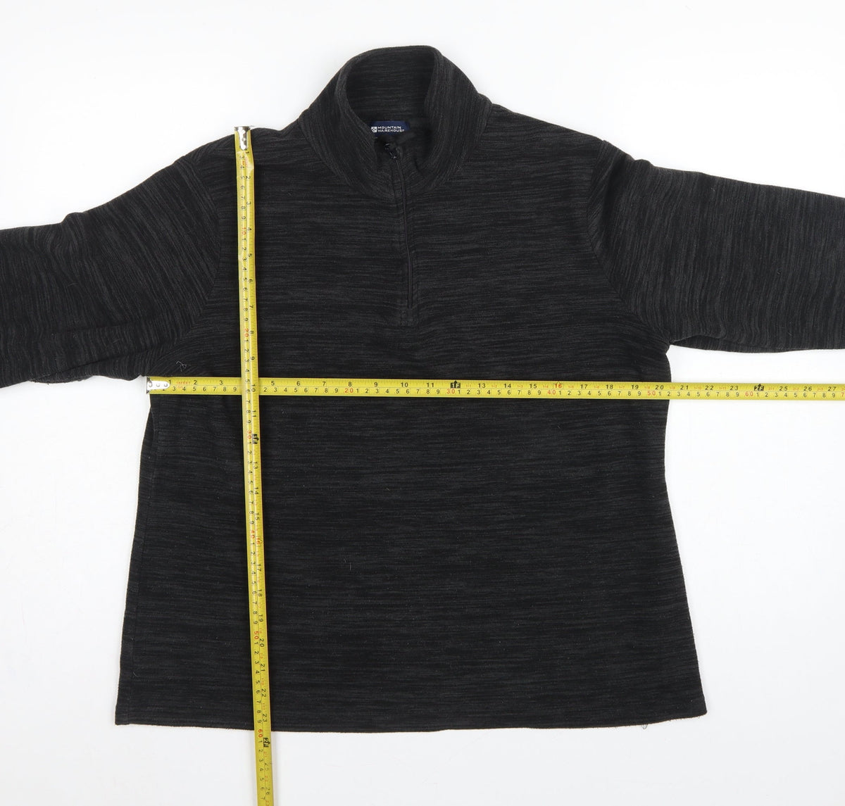 Mountain Warehouse Women’s Black UK 16 1/4 Zip Fleece Sweatshirt
