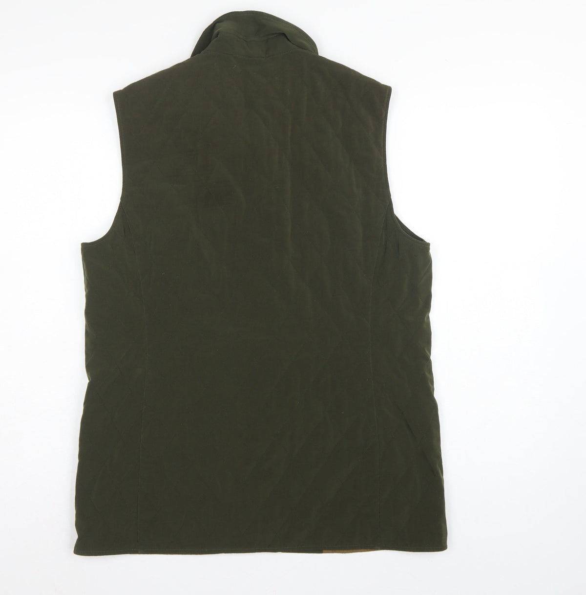 Frankenwälder Women’s Green UK 12 Quilted Padded Waistcoat