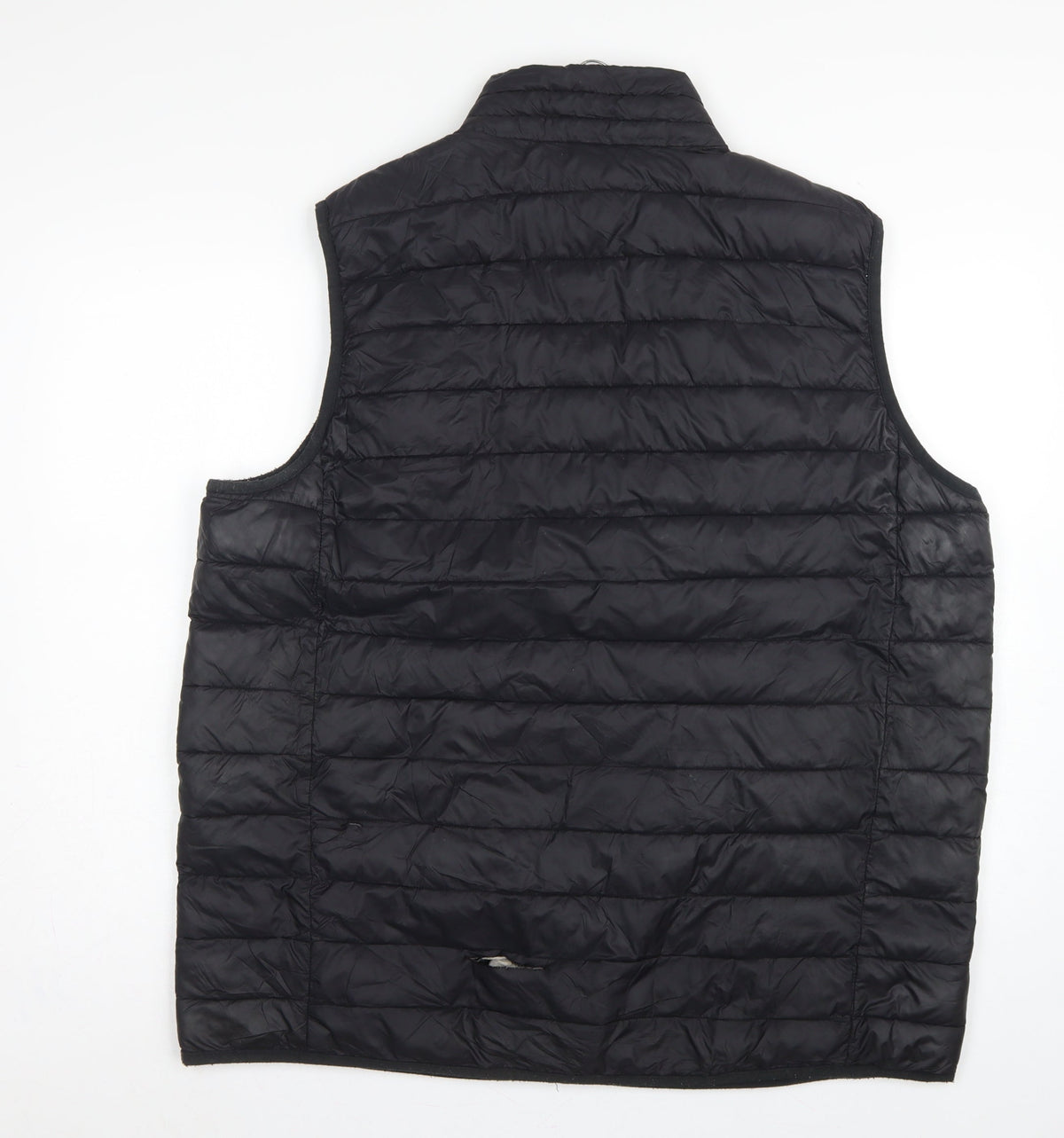 TOG24 Men’s Black 2XL Quilted Puffer Bodywarmer Outdoor Gilet