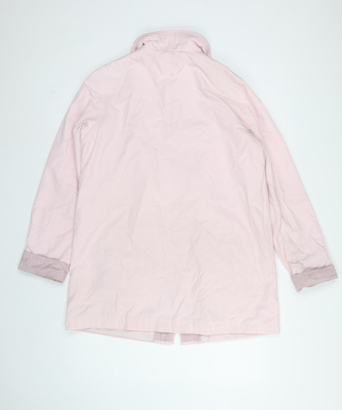 Klass Collection Women Pink Size 14 Mid-Length Zip Jacket