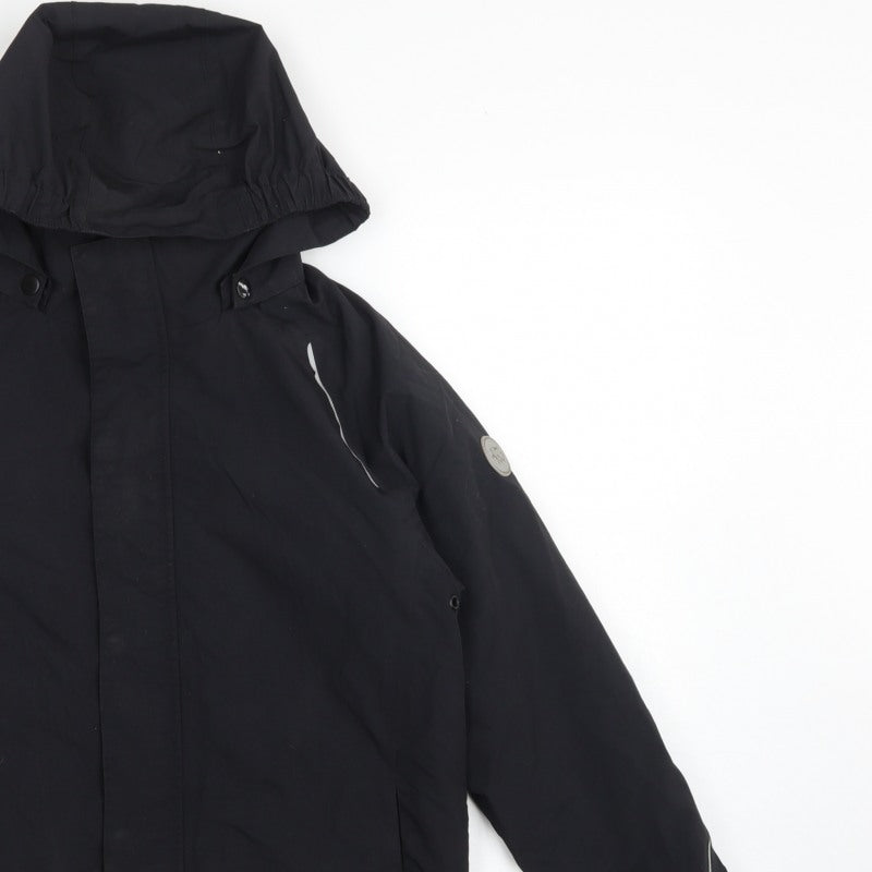 Horseware Ireland Unisex Kids Black 11-12 Years Hooded Tech Jacket