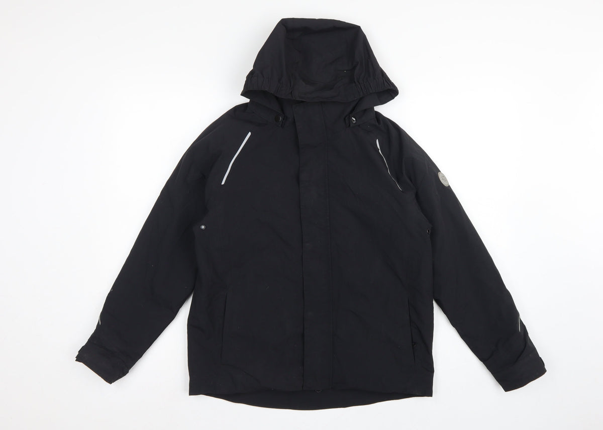 Horseware Ireland Unisex Kids Black 11-12 Years Hooded Tech Jacket