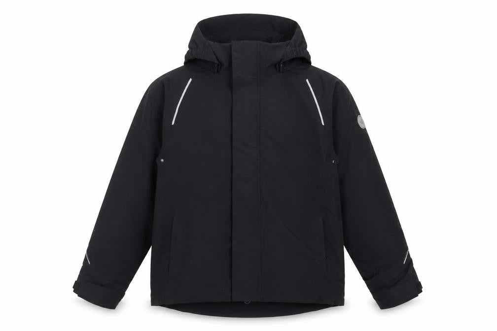 Horseware Ireland Unisex Kids Black 11-12 Years Hooded Tech Jacket
