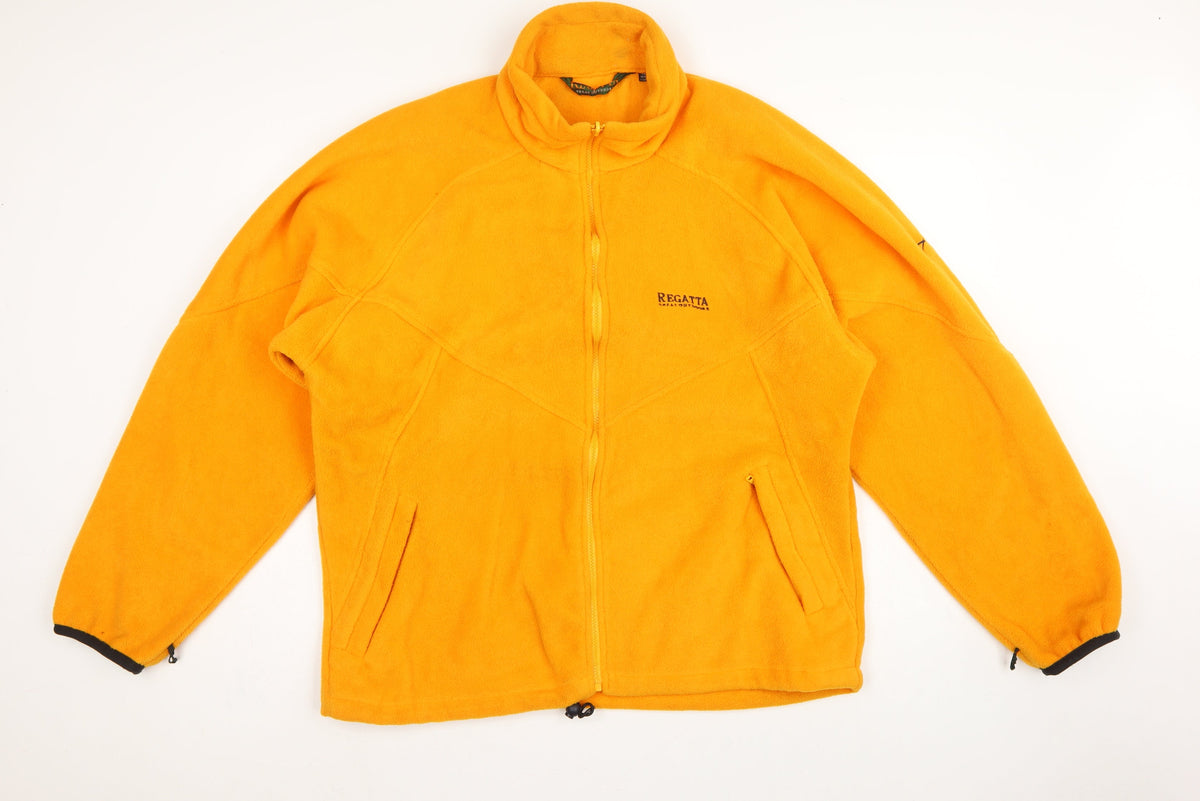 Regatta Men Orange XL UK44 Fleece Full Zip Outdoor Jacket