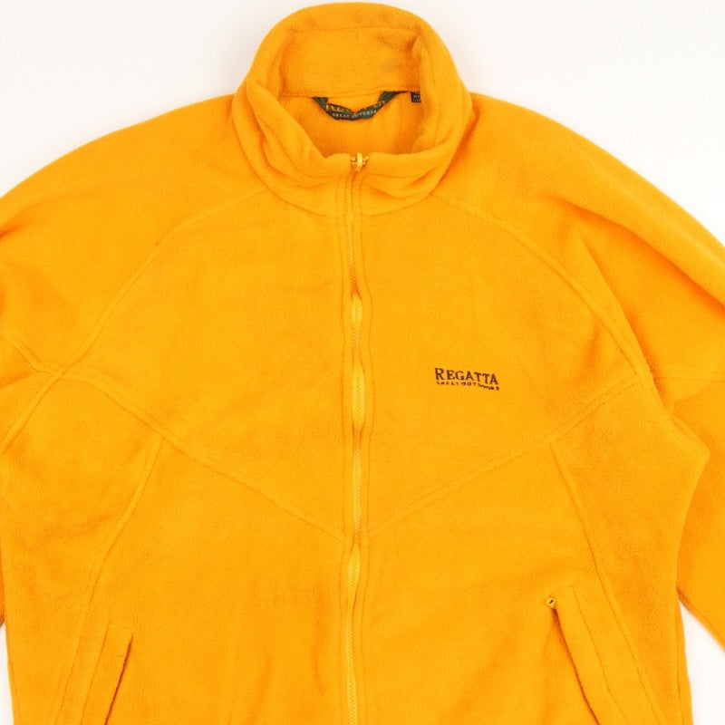 Regatta Men Orange XL UK44 Fleece Full Zip Outdoor Jacket