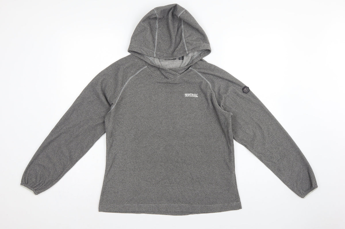 Regatta Women’s Grey UK 12 Pullover Hooded Fleece Hoodie