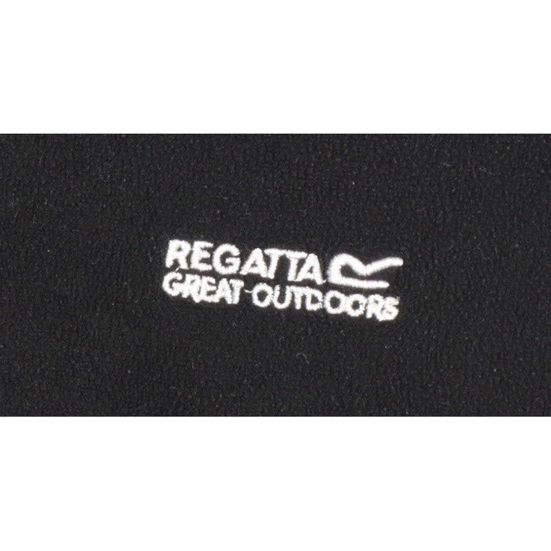 Additional view of Regatta men’s black xl 1/4 zip fleece sweatshirt outdoor hiking