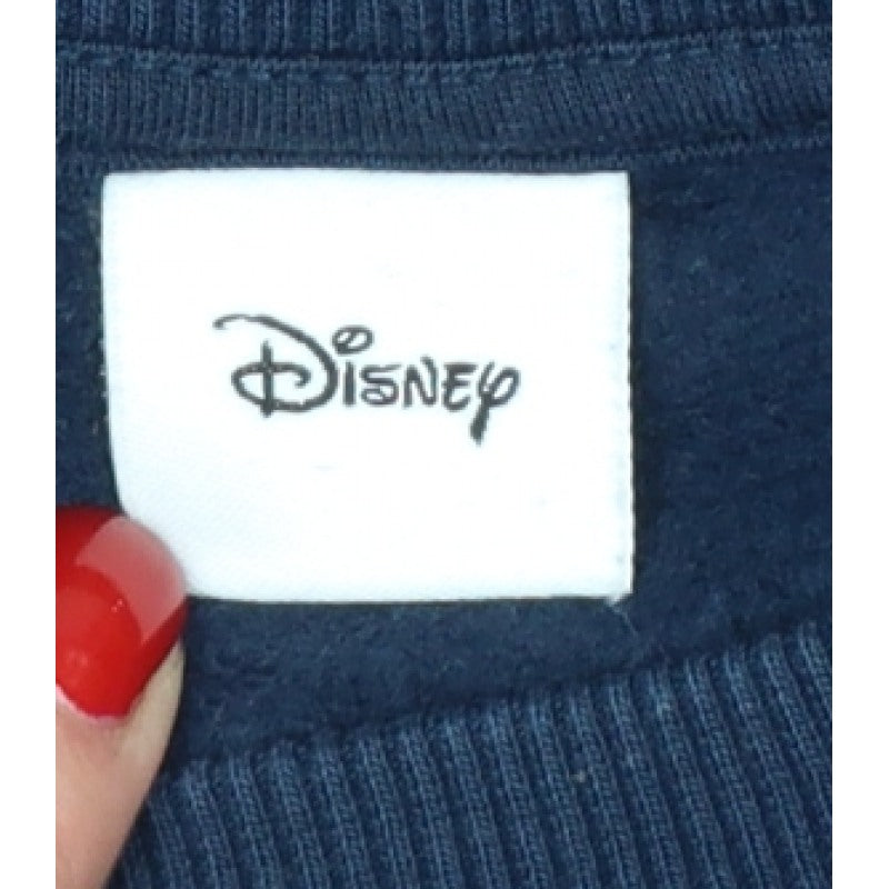 Disney Womens Navy S Pullover Christmas Mickey Friends Sweatshirt