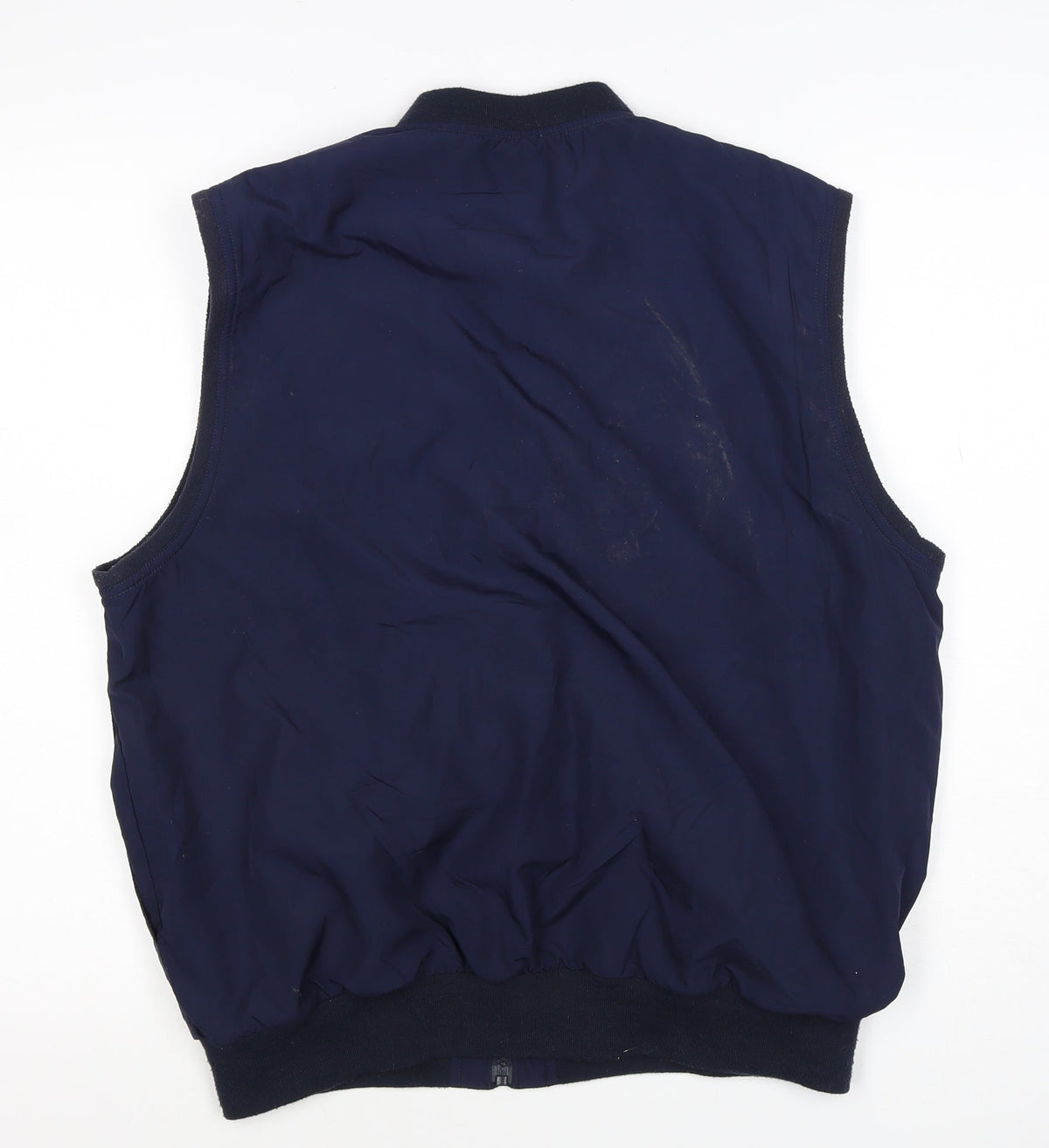 Pebble Beach Men’s Blue M Full Zip Golf Bodywarmer Waistcoat