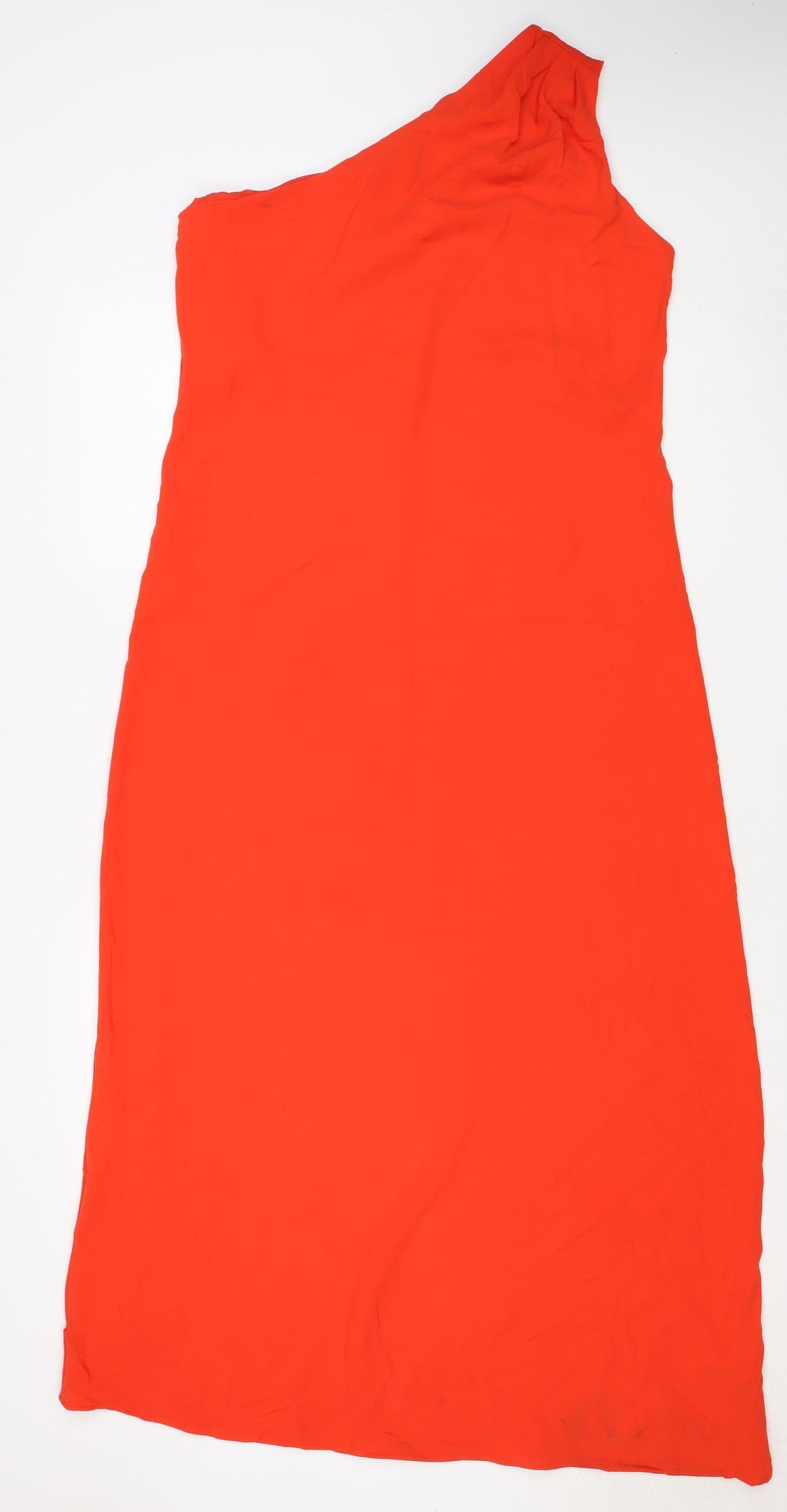 Marks & Spencer Women Red UK 14 Long Sleeveless Maxi Dress