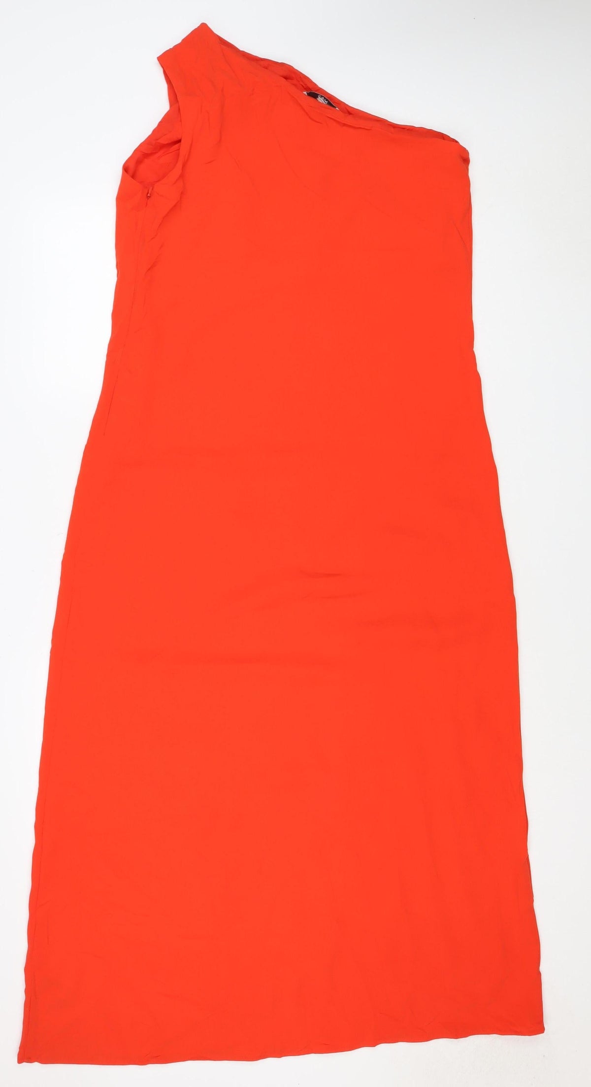 Marks & Spencer Women Red UK 14 Long Sleeveless Maxi Dress
