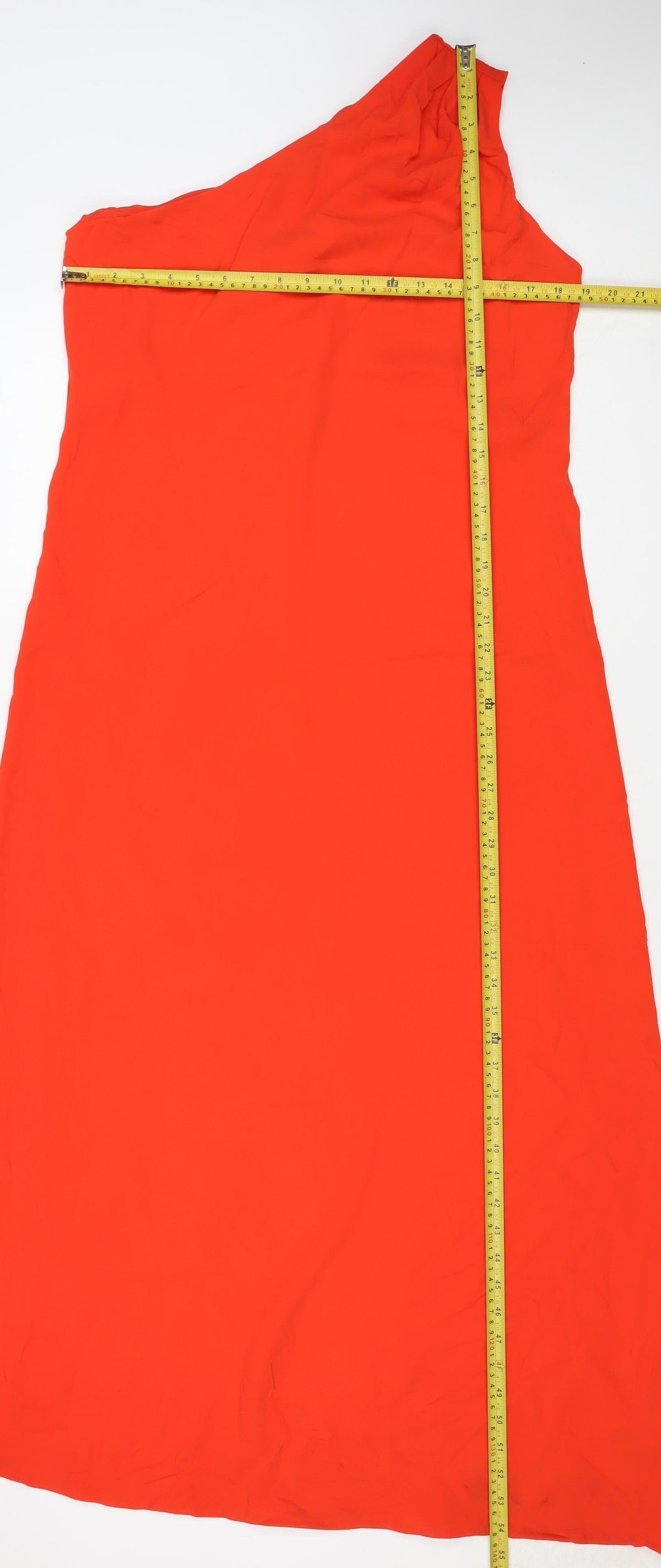 Marks & Spencer Women Red UK 14 Long Sleeveless Maxi Dress