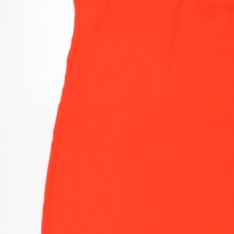 Marks & Spencer Women Red UK 14 Long Sleeveless Maxi Dress