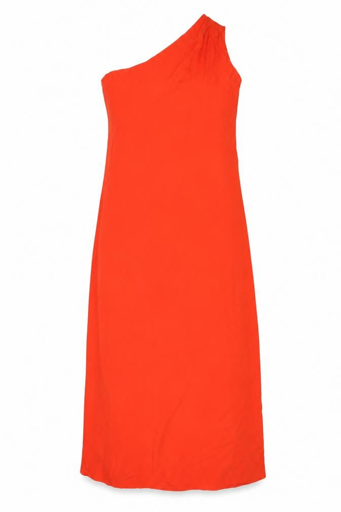 Marks & Spencer Women Red UK 14 Long Sleeveless Maxi Dress