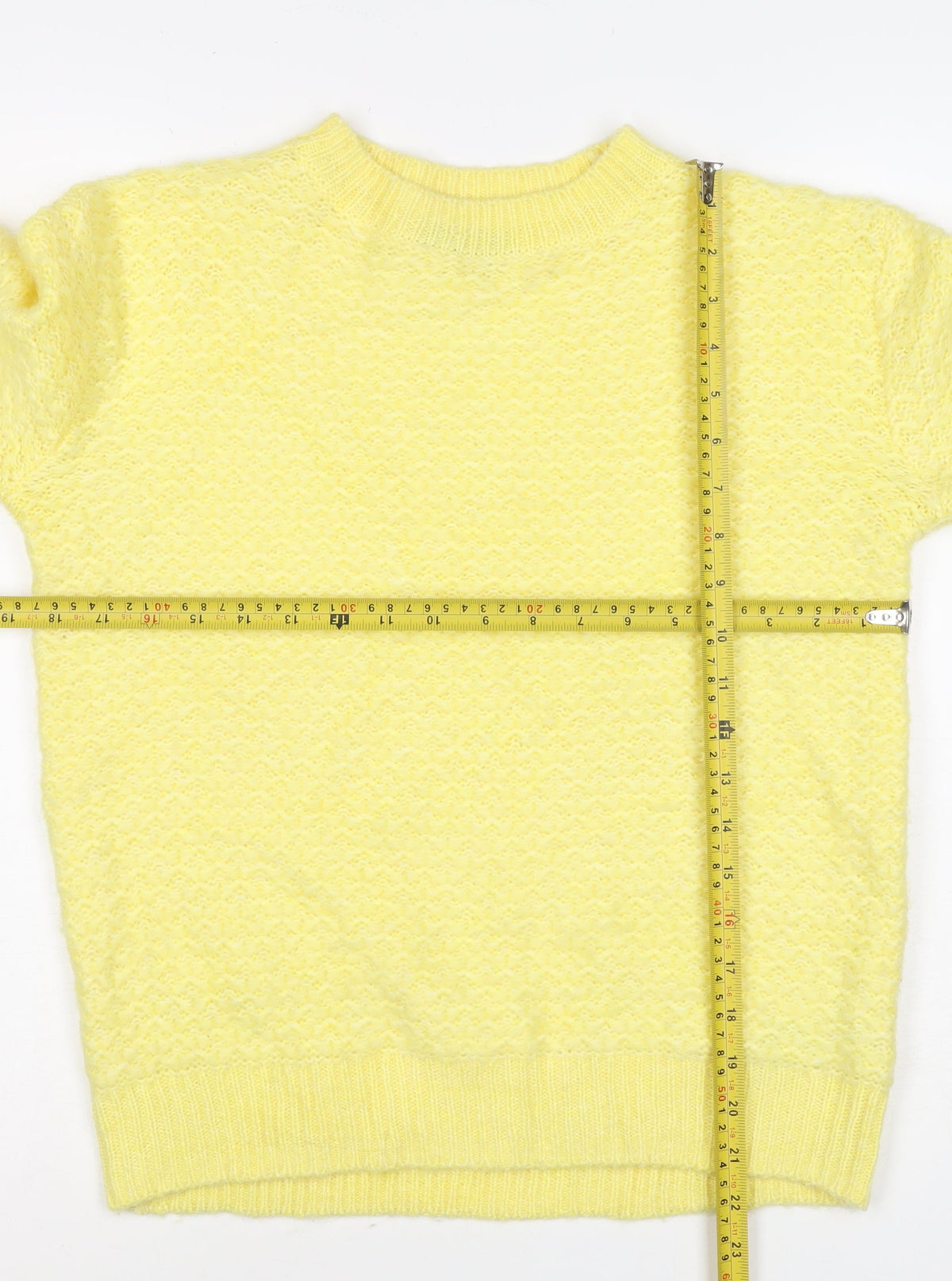 M&S Women Yellow XS Mohair Wool Blend Crew Neck Raglan Jumper