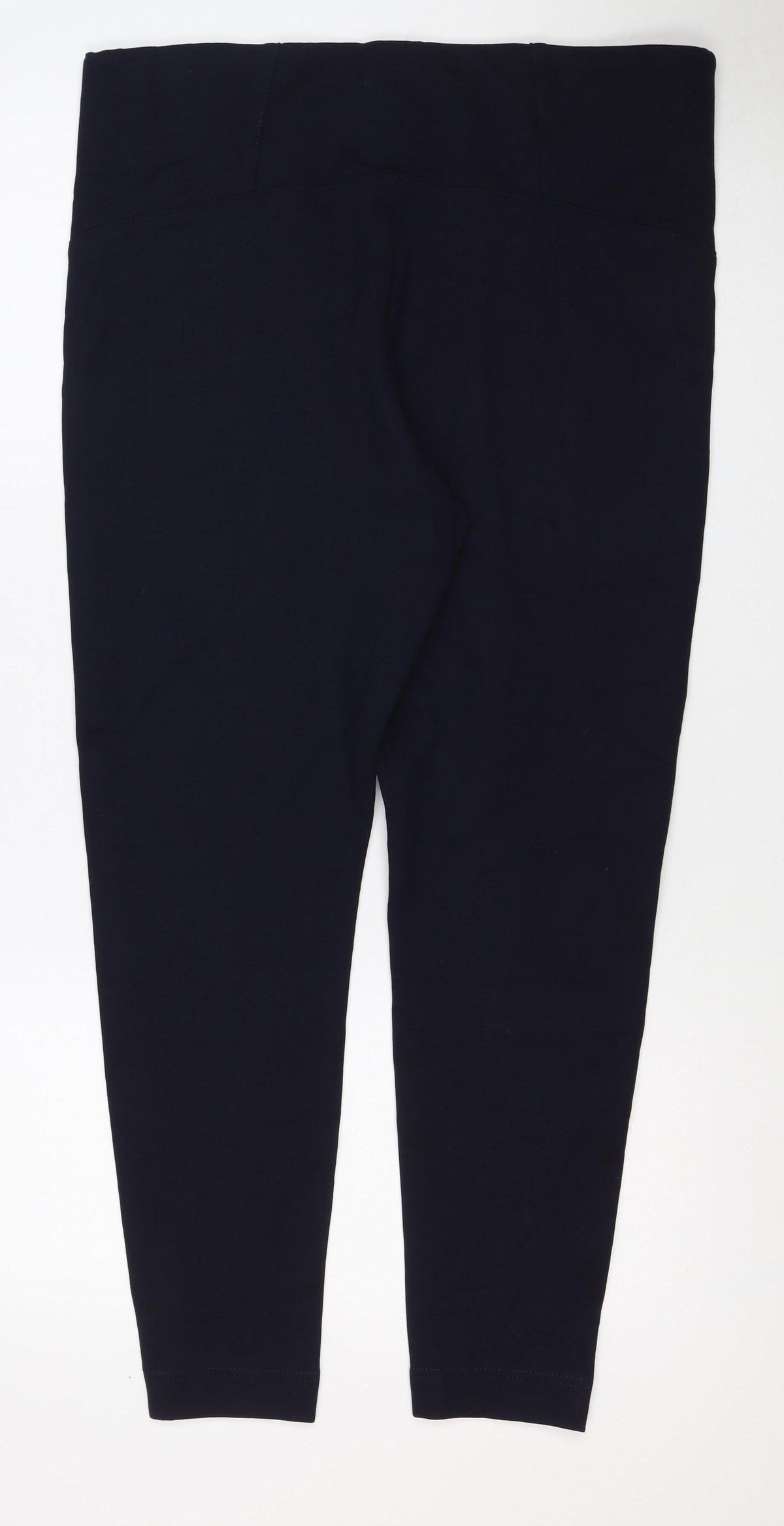 Marks & Spencer Women’s Blue Size 18 Regular Stretch Trousers 31in