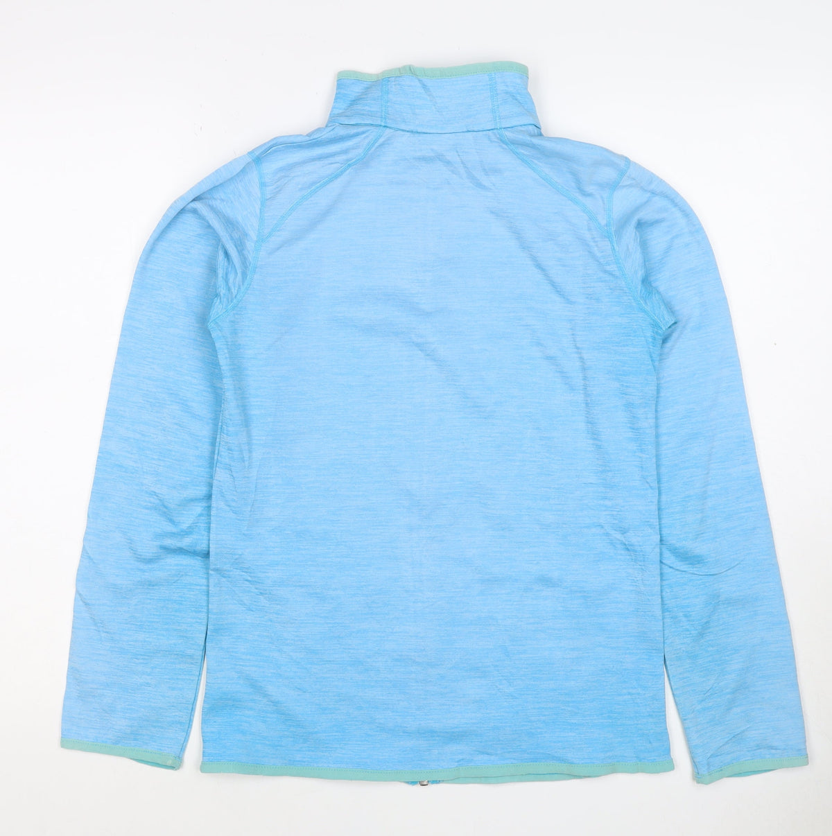 Columbia Women’s Blue L Full Zip High Neck Lightweight Sweatshirt
