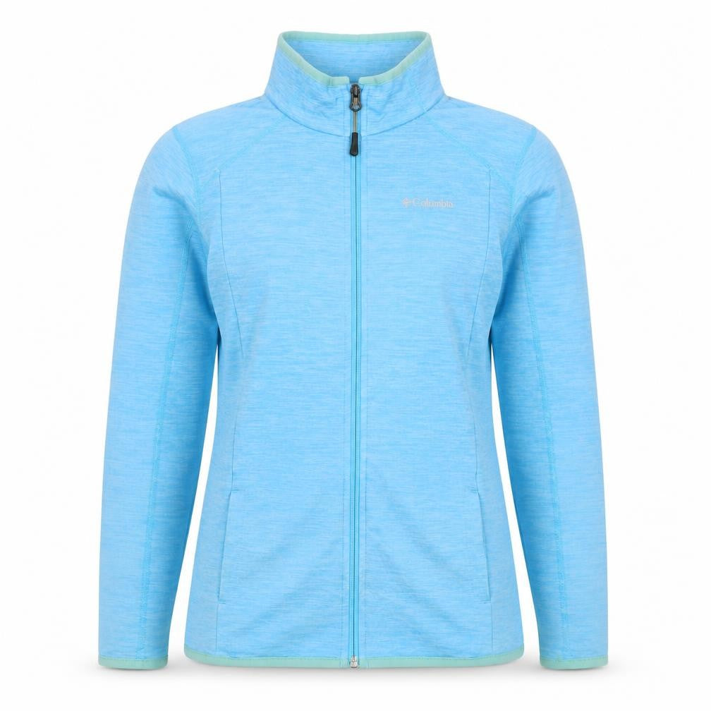 Columbia Women’s Blue L Full Zip High Neck Lightweight Sweatshirt