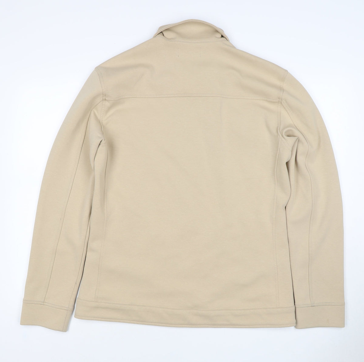 Tailored Athlete Men’s Beige L Full Zip Stretch Jacket