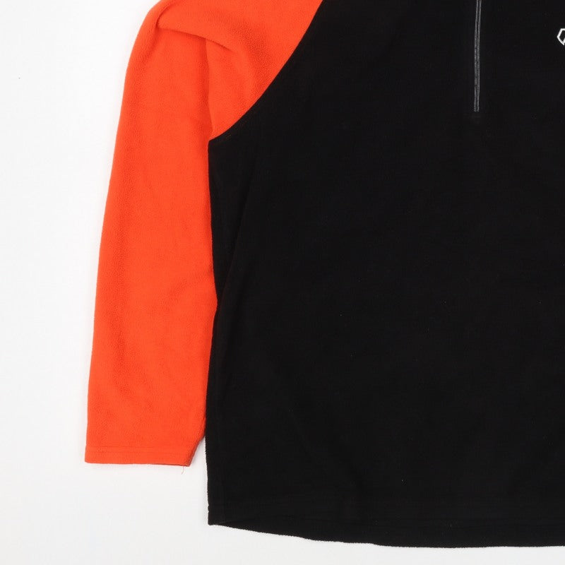 Dare 2b Women’s Black Orange UK 20 XL 1/4 Zip Fleece Sweatshirt