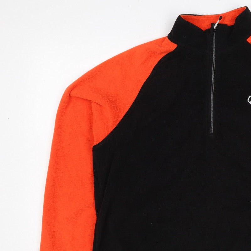 Dare 2b Women’s Black Orange UK 20 XL 1/4 Zip Fleece Sweatshirt