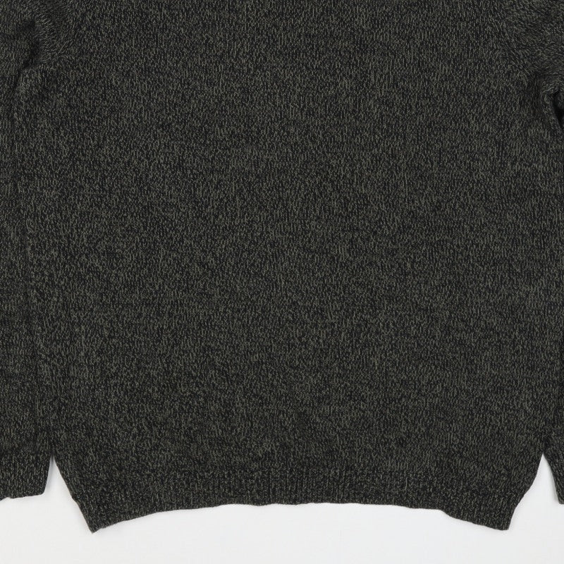 ASOS Men’s Grey Marl Chunky Knit Crew Neck Pullover Jumper Size M