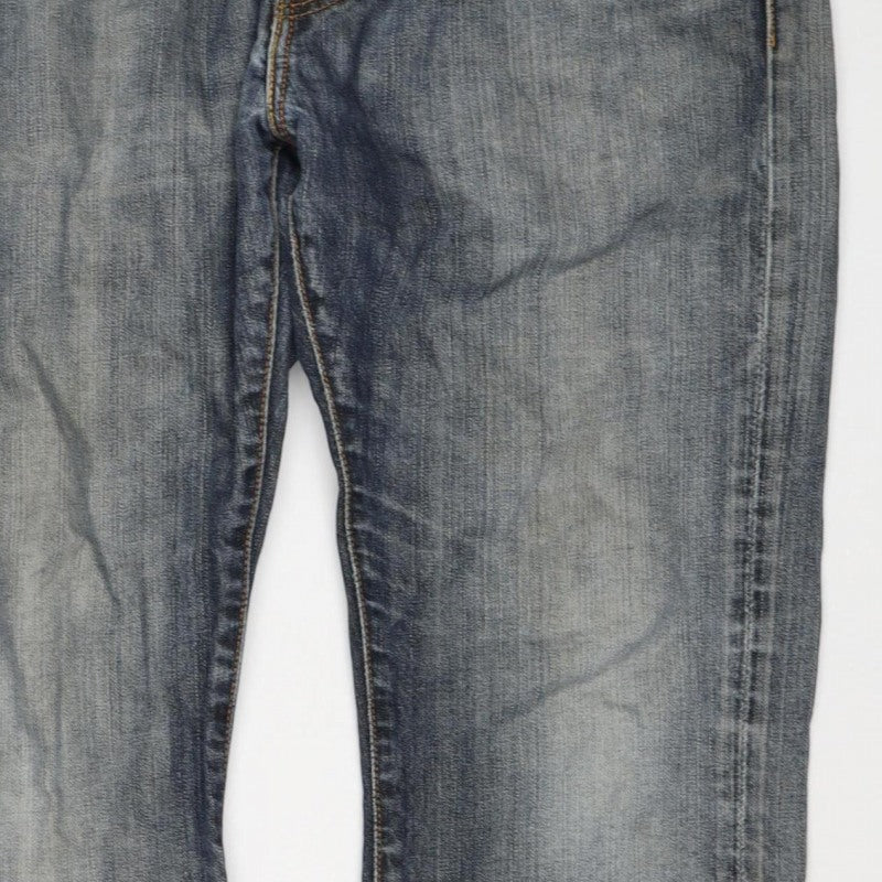 Levi's Men's Blue 527 Slim Bootcut Jeans W34 L30 Medium Wash