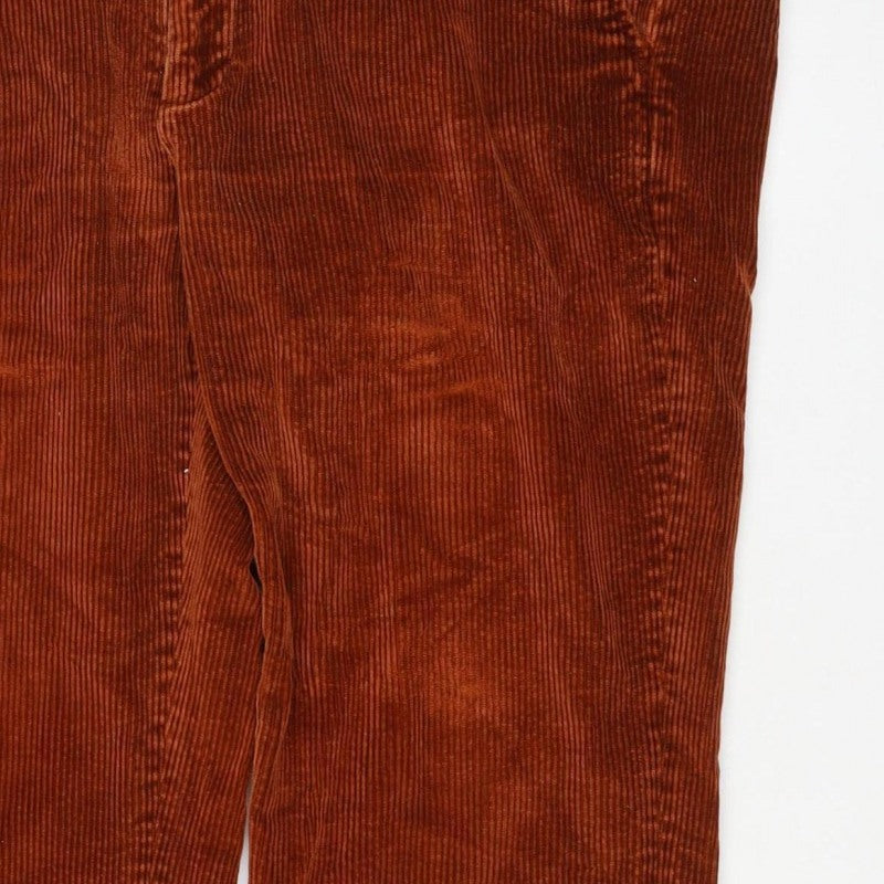 Additional view of John Lewis Men’s Brown Corduroy Straight Trousers 36L