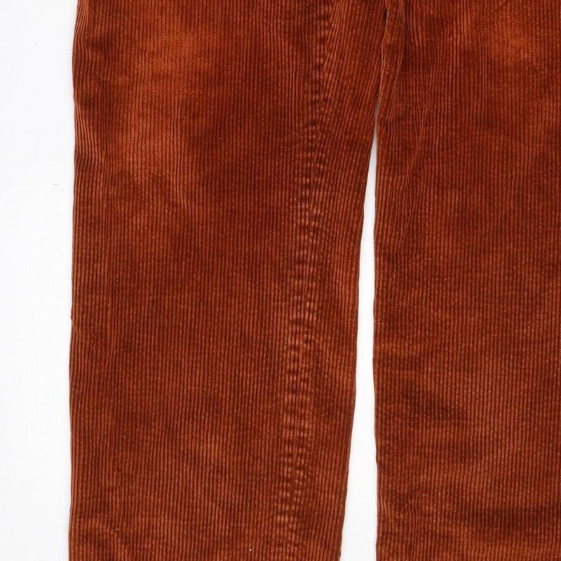 Additional view of John Lewis Men’s Brown Corduroy Straight Trousers 36L