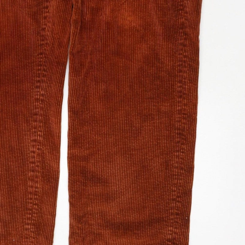 Additional view of John Lewis Men’s Brown Corduroy Straight Trousers 36L