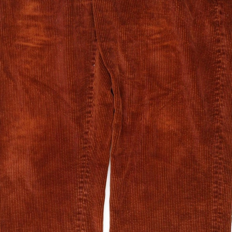 Additional view of John Lewis Men’s Brown Corduroy Straight Trousers 36L