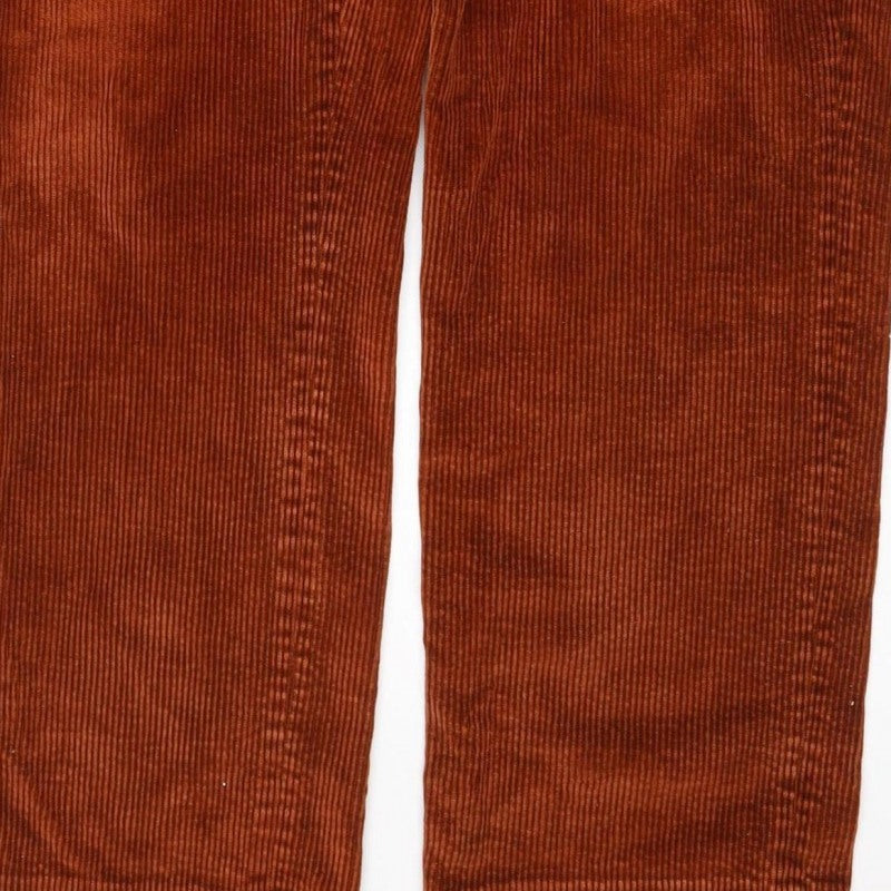 Additional view of John Lewis Men’s Brown Corduroy Straight Trousers 36L