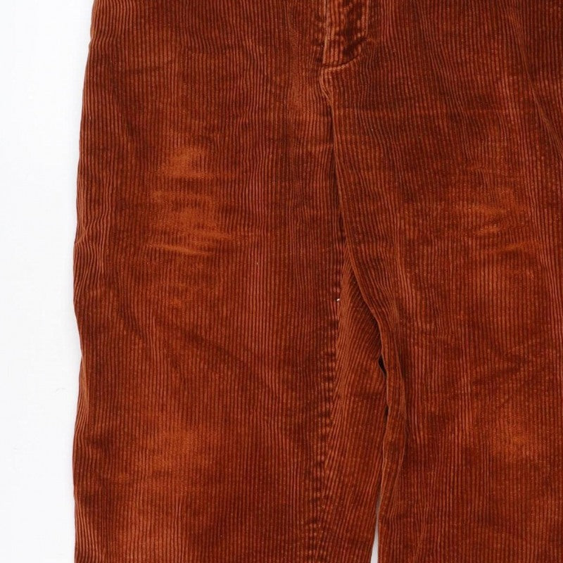 Additional view of John Lewis Men’s Brown Corduroy Straight Trousers 36L