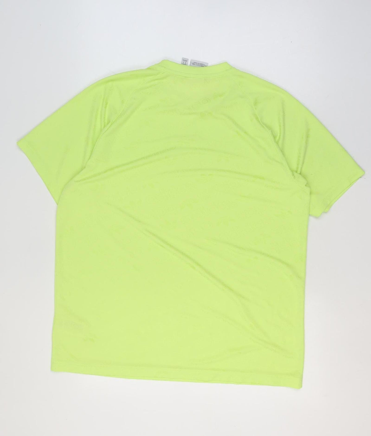adidas Men Green XL Logo Graphic Raglan Crew Neck T-Shirt