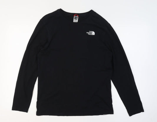 The North Face Men's Black M Long Sleeve Graphic Logo T-Shirt