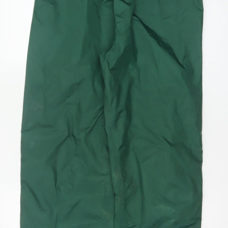 Additional view of Henri Lloyd Men’s Green, size S, Nylon Rain Trousers Ankle Zip Vintage