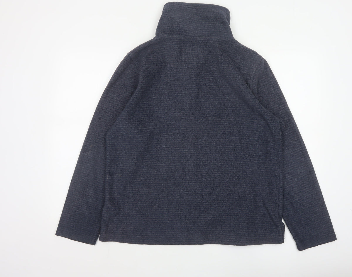 Regatta Women’s Navy Blue UK 16 1/4 Zip Fleece Sweatshirt