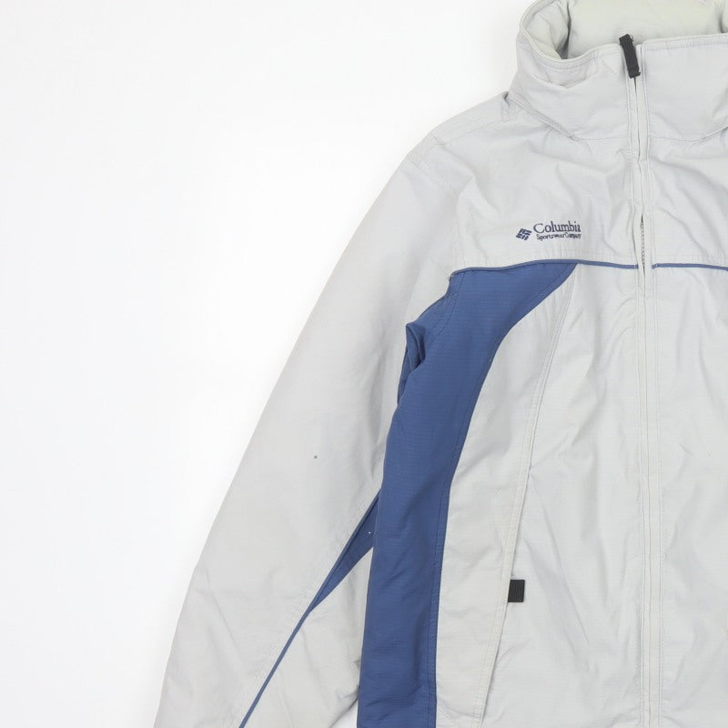 Columbia Women’s Blue White XL UK 18 Fleece Lined Ski Jacket