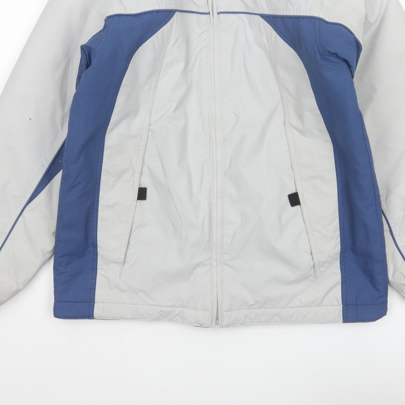 Columbia Women’s Blue White XL UK 18 Fleece Lined Ski Jacket
