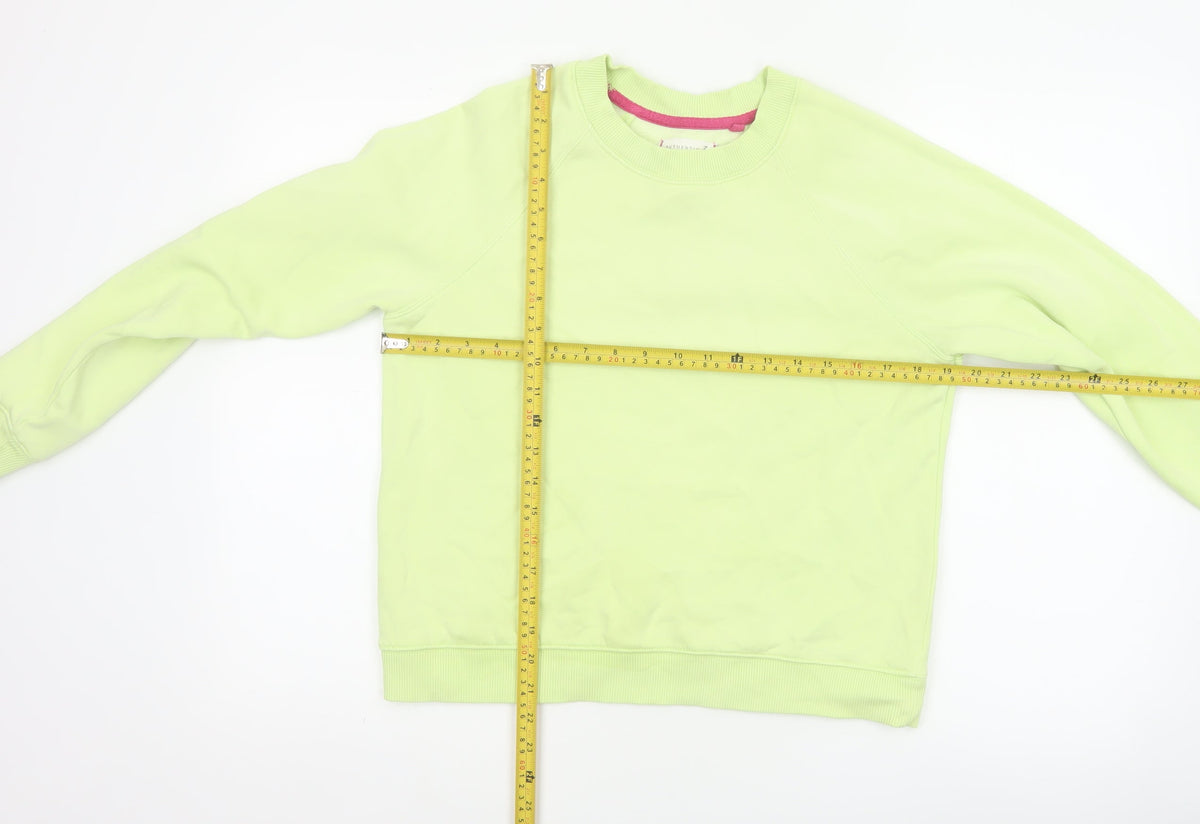 Next Women’s Green Size 10 Pullover Crew Neck Raglan Sweatshirt